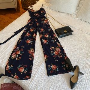 Floral jumpsuit